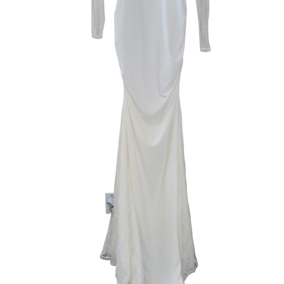 KIMI + KAI Maternity Mermaid Bridal Gown Size M - Picture 15 of 16